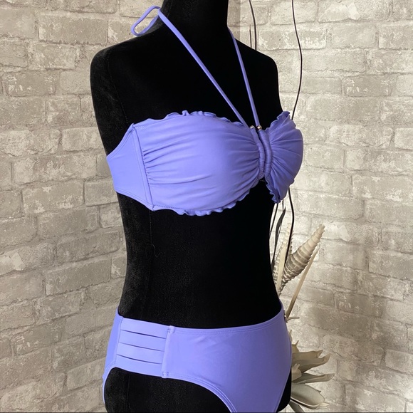 Body Glove Other - 🆕 Body Glove Purple Bandeau Bikini NWOT
